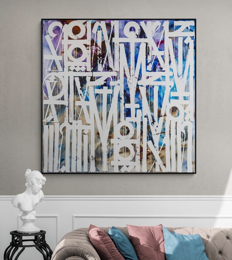 Abstract Calligraffiti - Graffiti Calligraffiti Art - Paints Lab