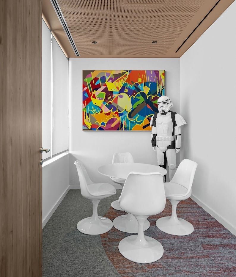 Colorful Graffiti Art - Colorful Graffiti Wall Art