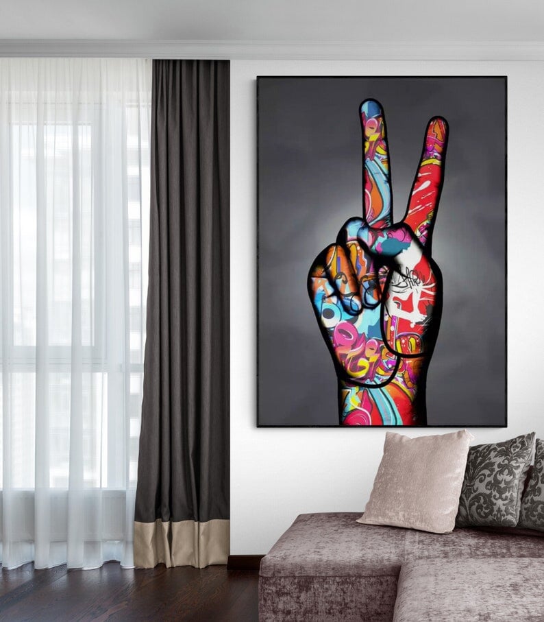 Peace Canvas Art