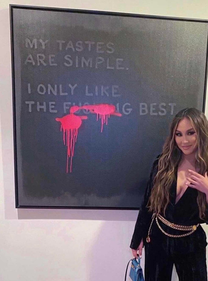 My Tastes Are Simple