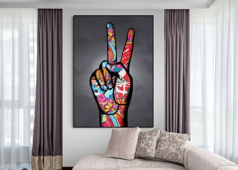 Peace Canvas Art