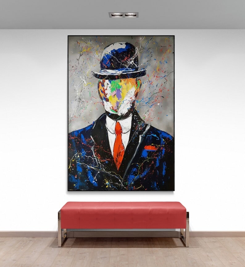 Son Of Man Abstract