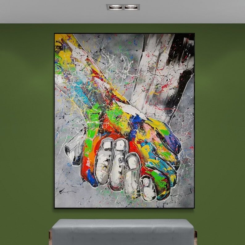 Graffiti Handshake