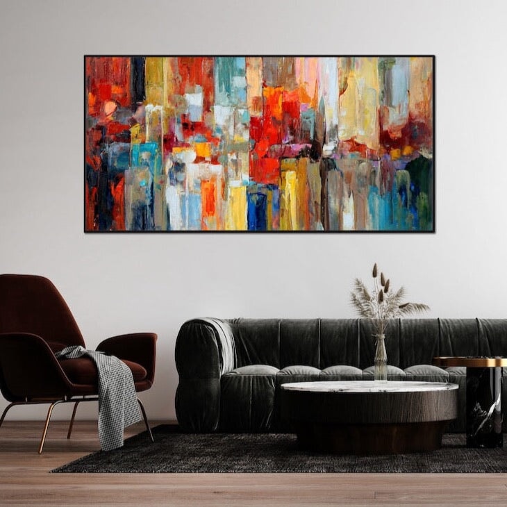 Horizontal Painting "Paradise"