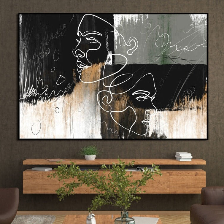 Mirror Graffiti Wall Art