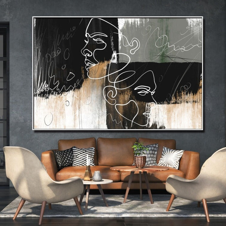 Mirror Graffiti Wall Art