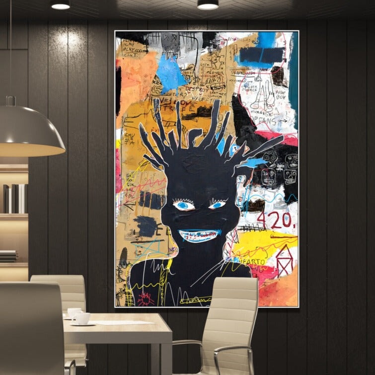 Contemporary Graffiti Wall Art