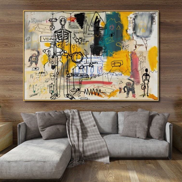 Modern Graffiti Wall Art