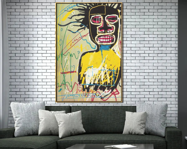An Art Journey Beyond the Canvas in a Modern Living Room