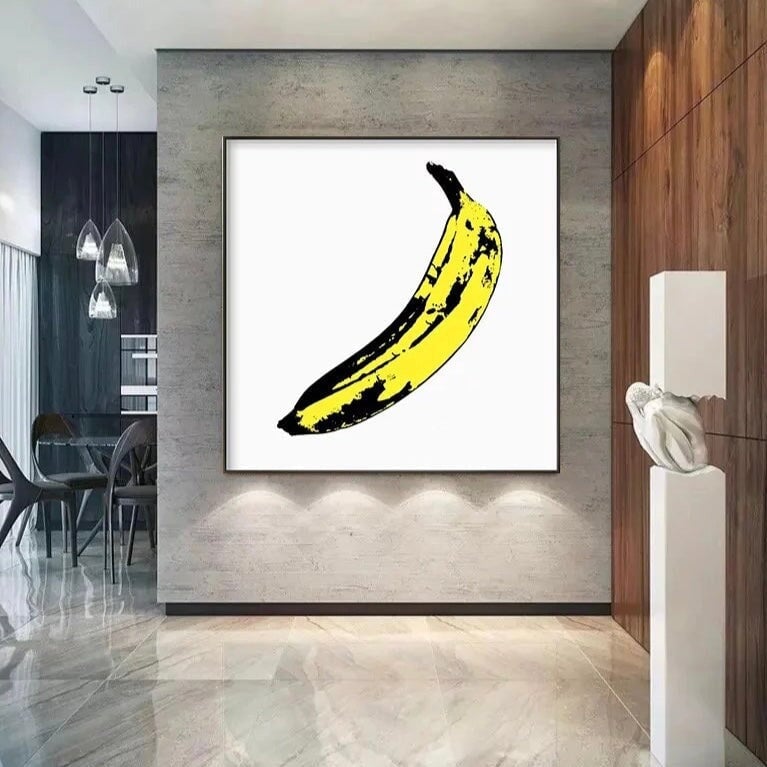 Banana Abstract Wall Art