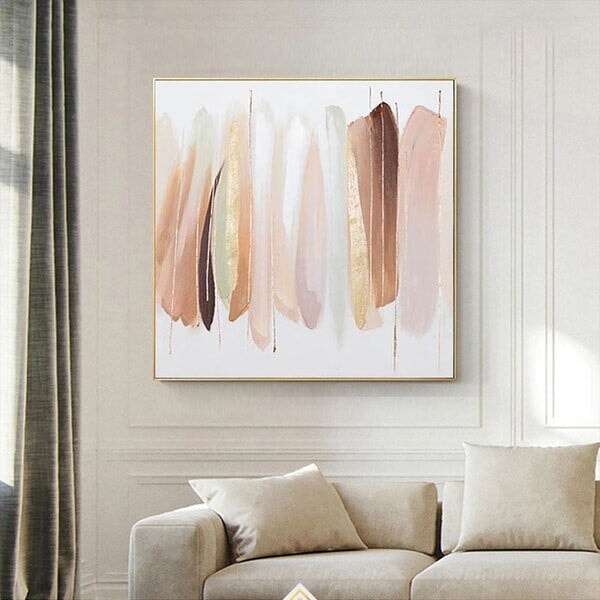 Feathers Abstract Wall Art
