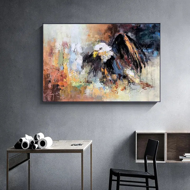 Eagle Abstract Painting
