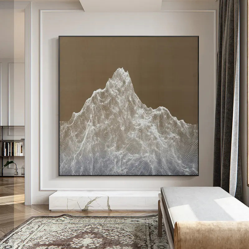 Mountain Texture Painting