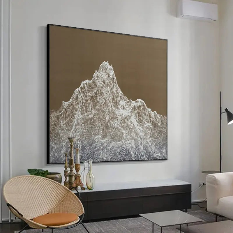 Mountain Texture Painting