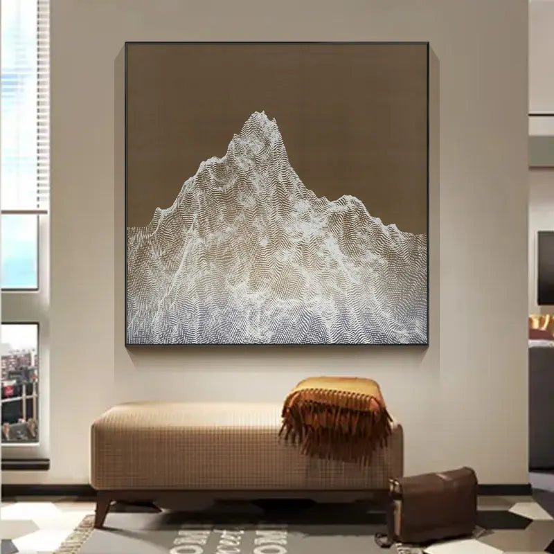 Mountain Texture Painting