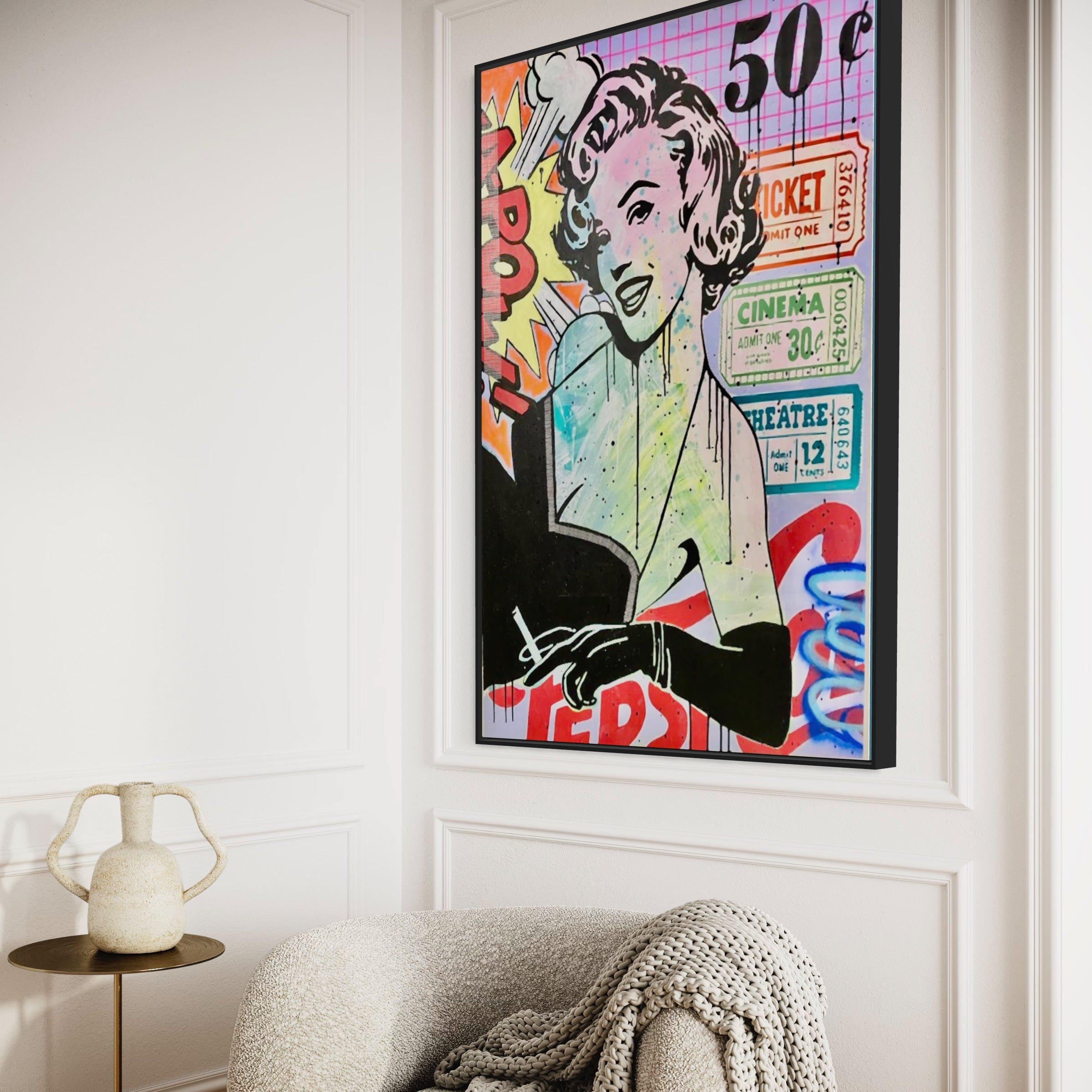 Marilyn Modern Pop Art
