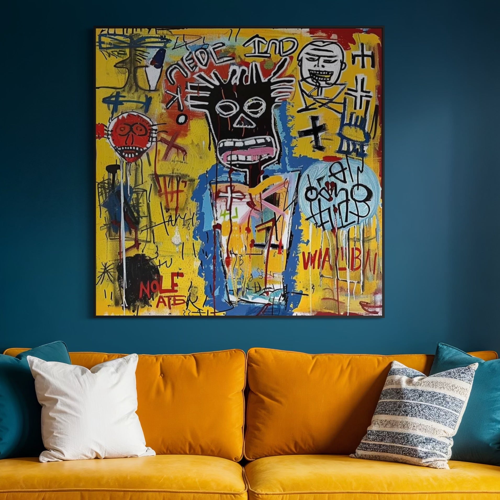 Modern Graffiti Painting