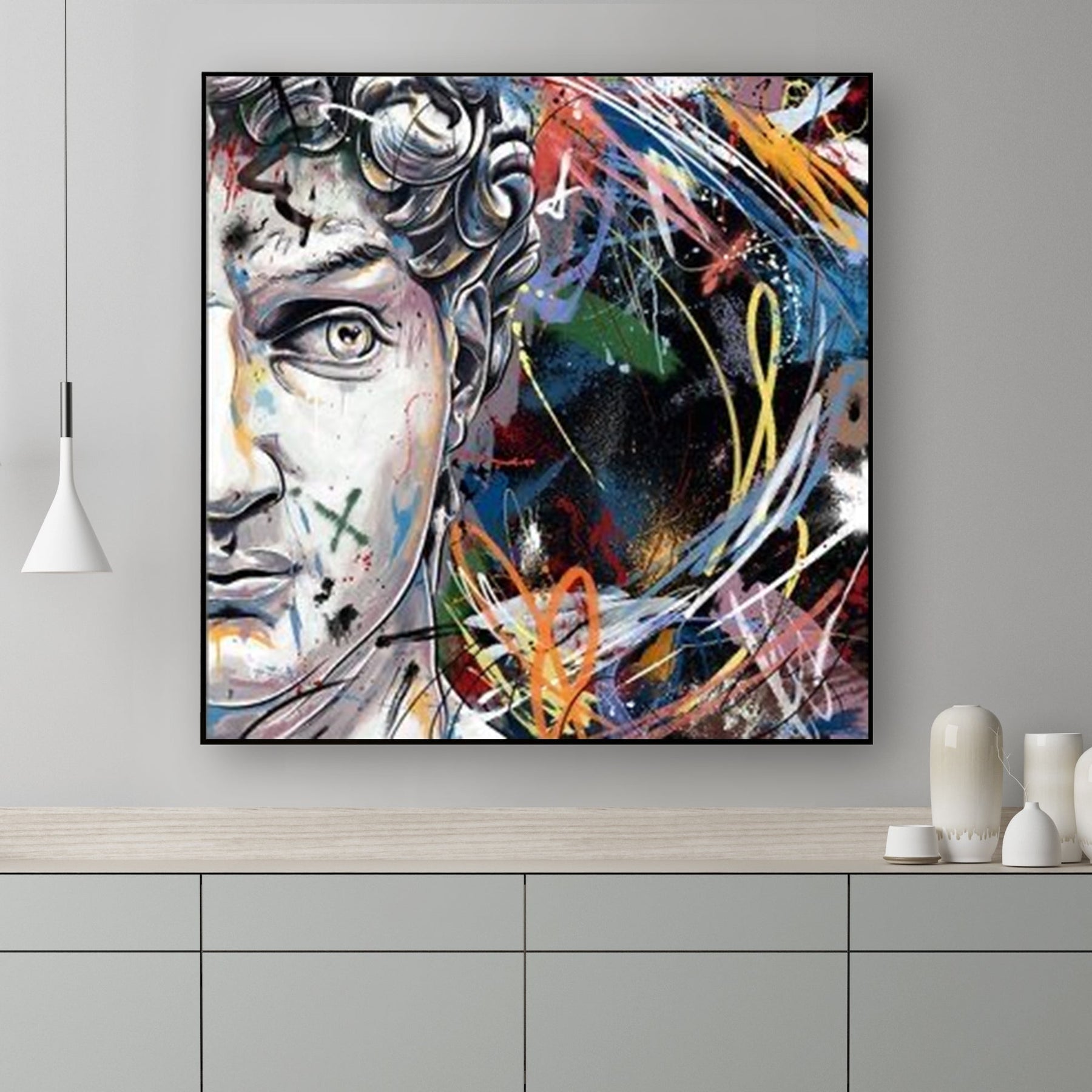 David Graffiti Art David Graffiti Wall Art Paints Lab