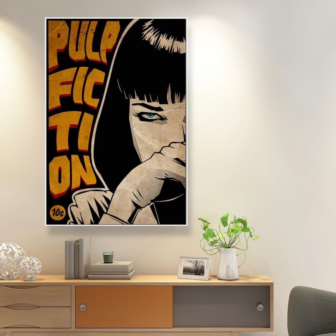 Pulp Fiction Canvas Wall Art