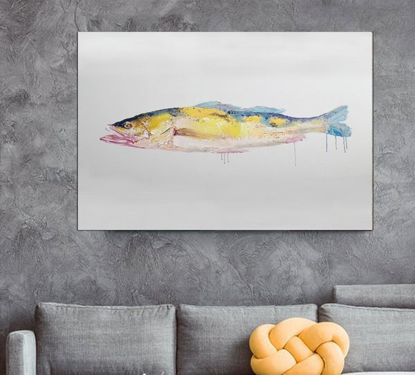 Fish Abstract Wall Art