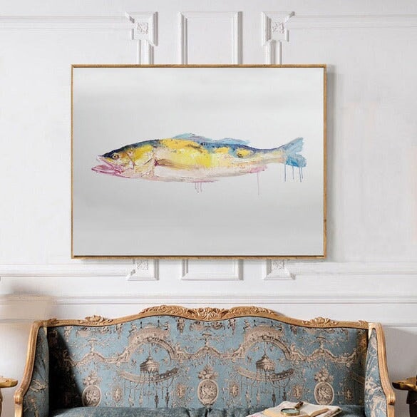 Fish Abstract Wall Art