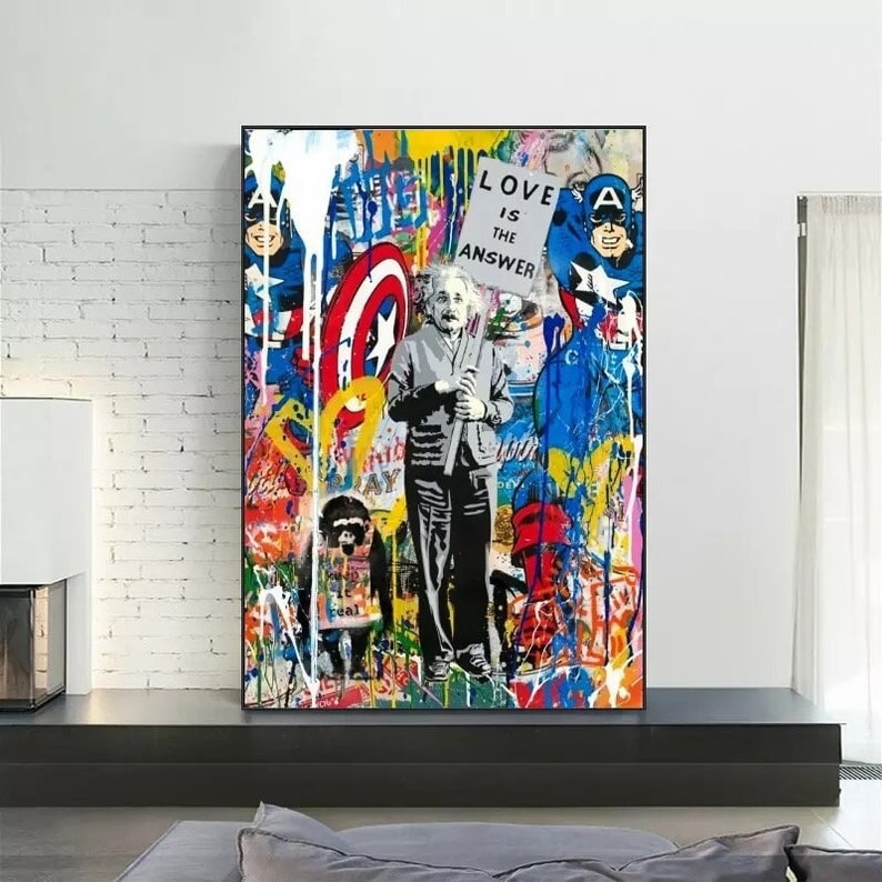 Love is The Answer Canvas Art