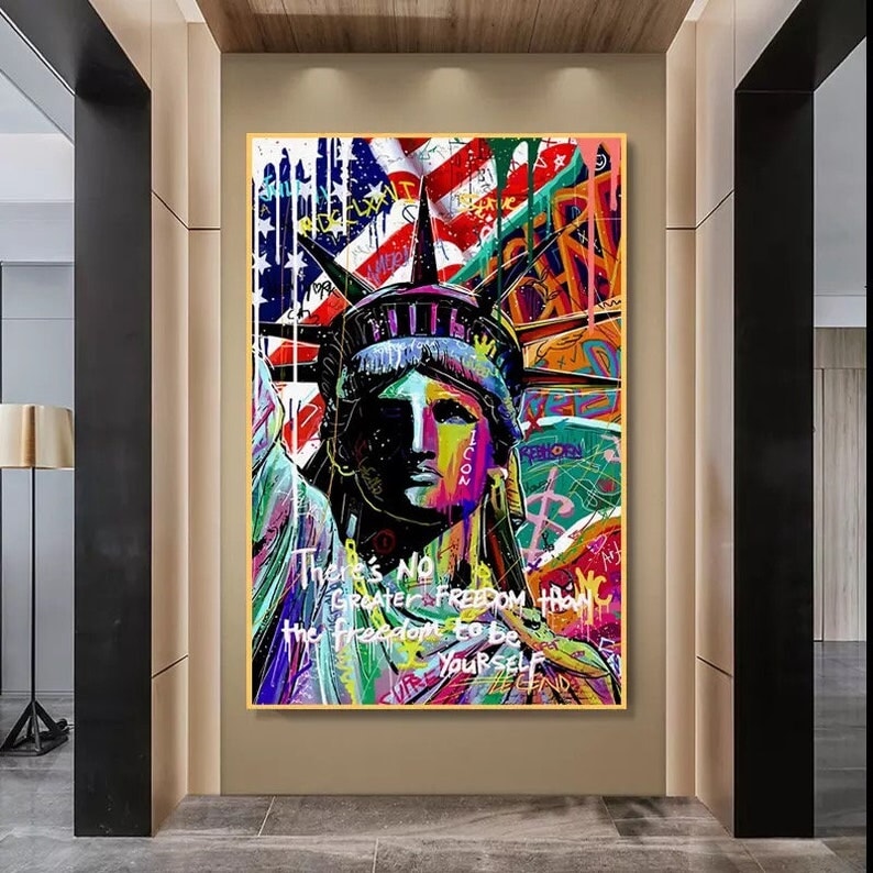 Statue Of Liberty Canvas Wall Art