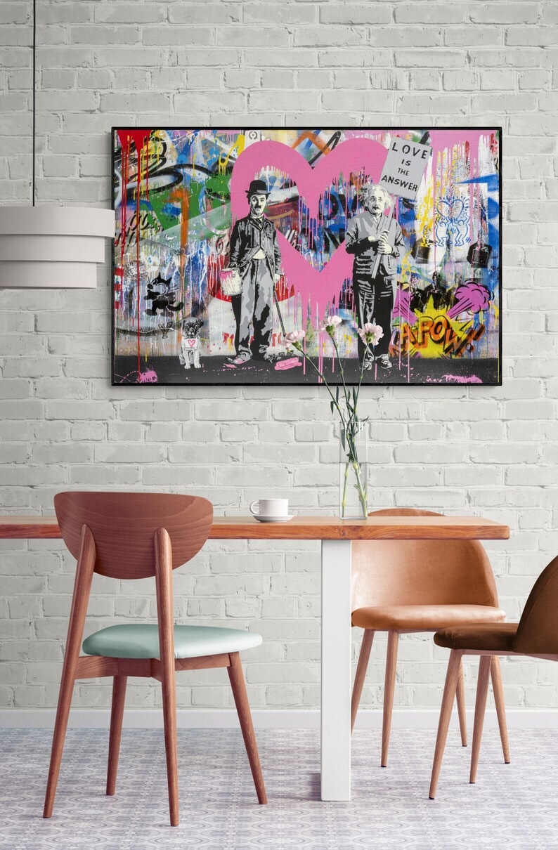 Love is The Answer Canvas Art
