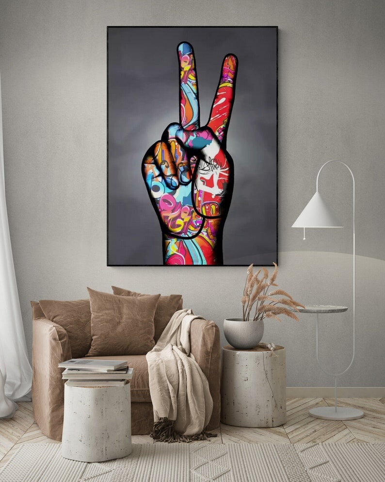 Peace Canvas Art